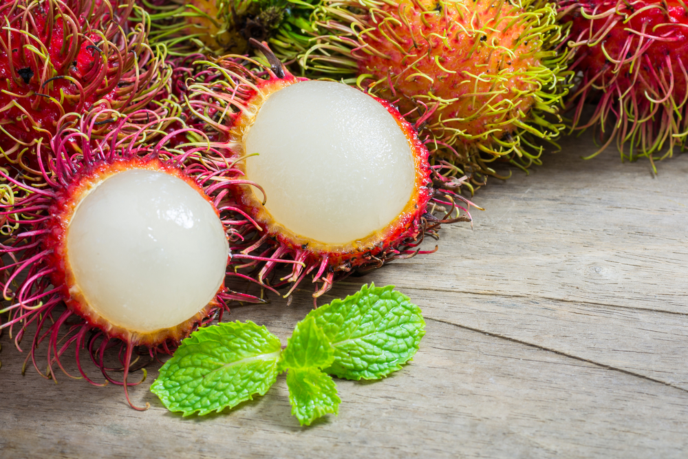 Rambutan meyvesinin besin içeriği vücut sağlığı için iyidir